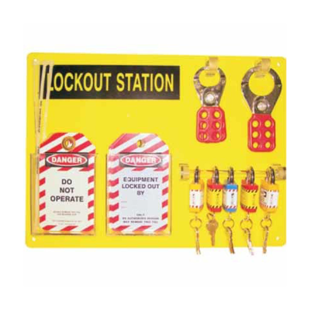 5 Lock Lockout Station